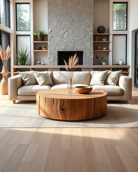 natural materials for decor