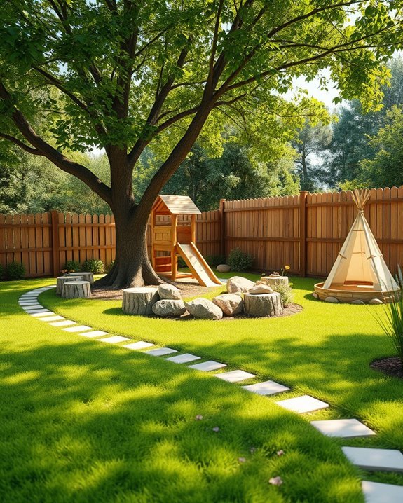natural play area design