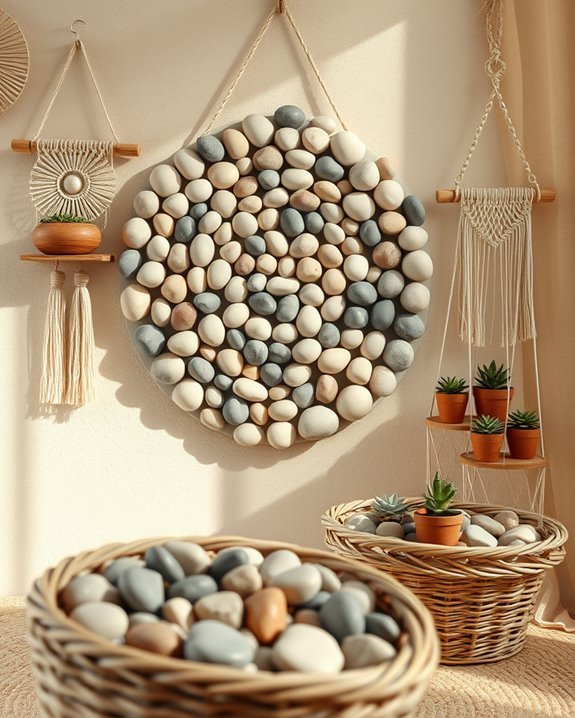 natural stone wall decor