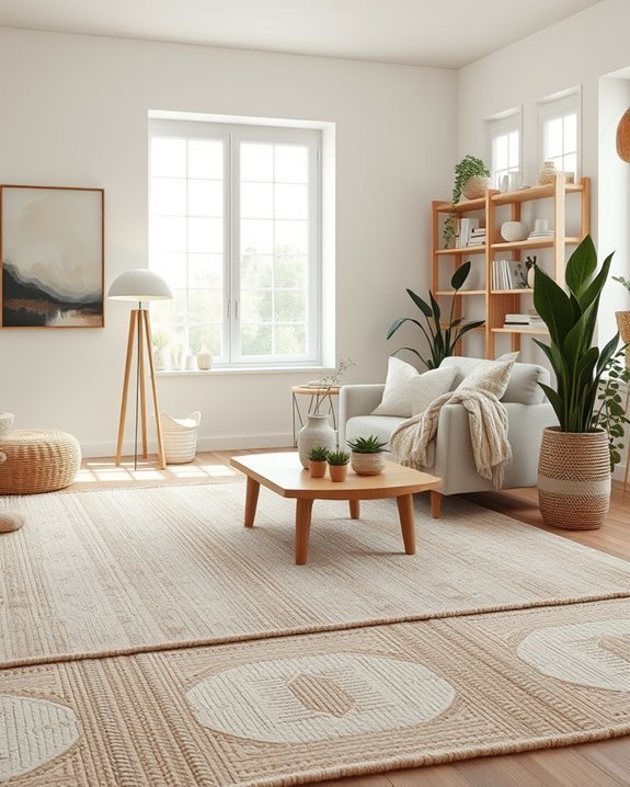 natural textures and materials
