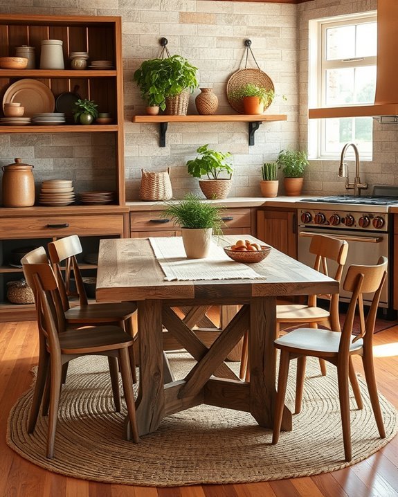 natural textures create warmth