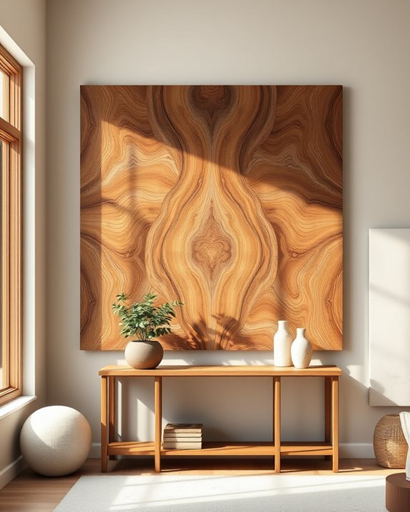 natural wood home decor
