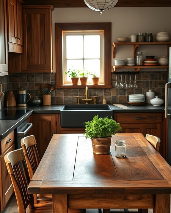 natural wood warmth appeal