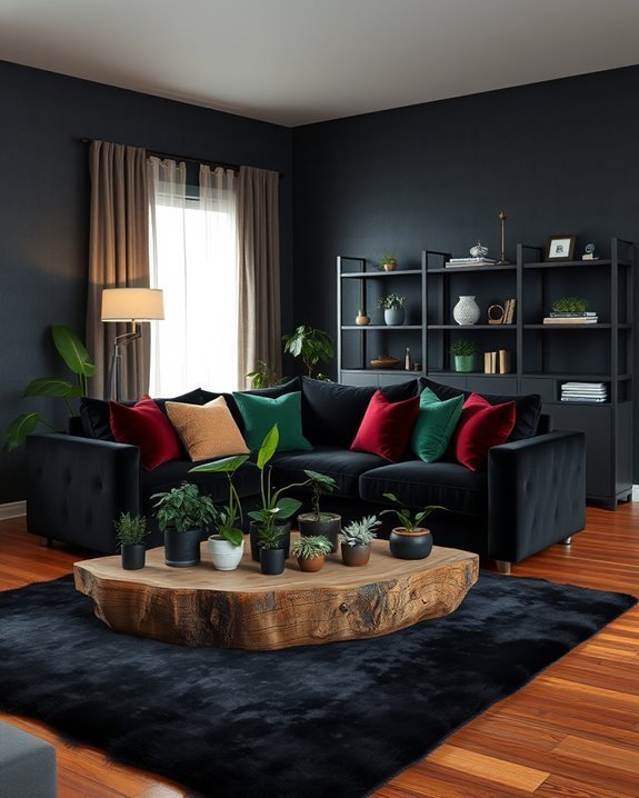 nature enhanced dark decor