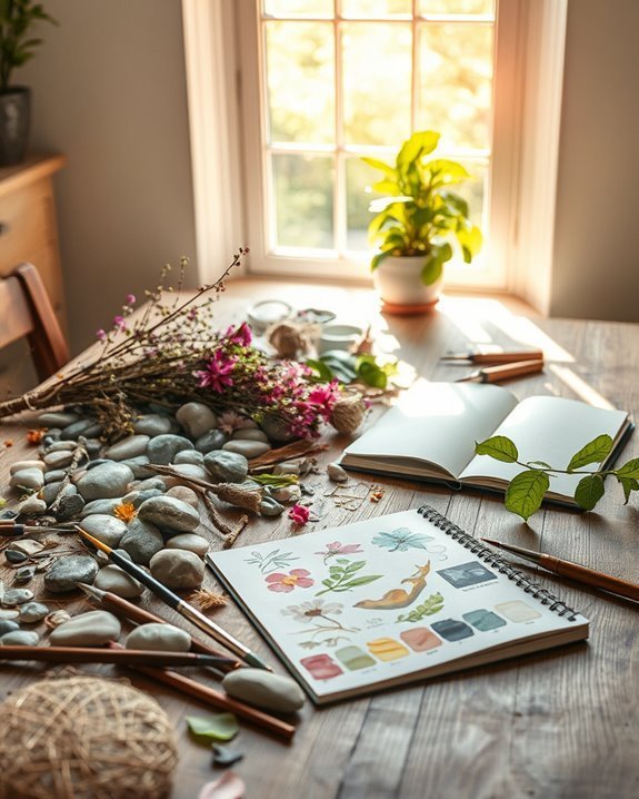 nature inspired artistic creations