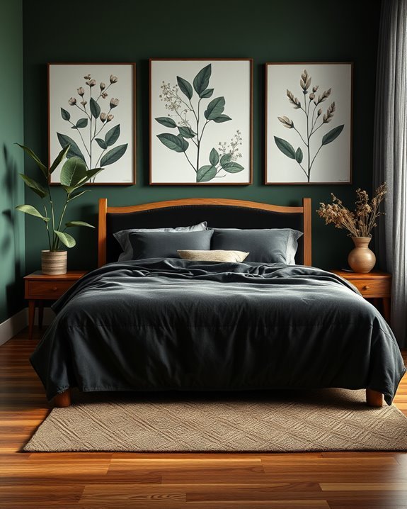 nature inspired artwork enhances decor