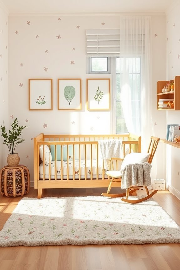 nature inspired baby decor