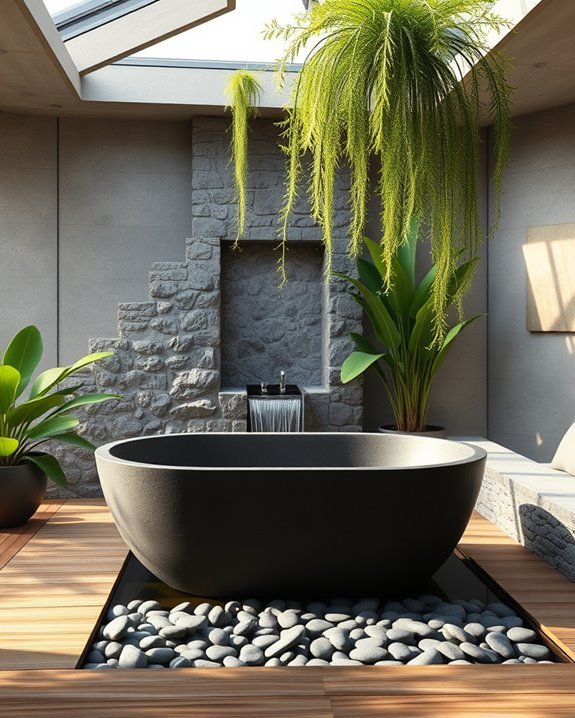 nature inspired bathroom design