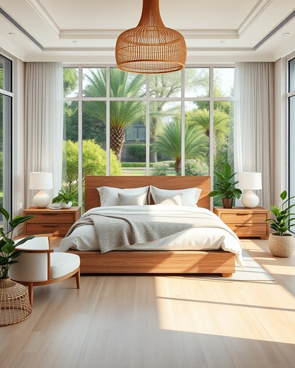 nature inspired bedroom decor