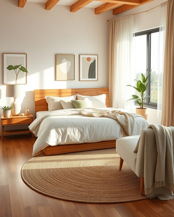 nature inspired bedroom decor