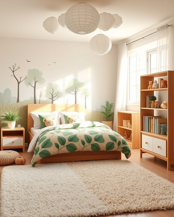 nature inspired bedroom decor