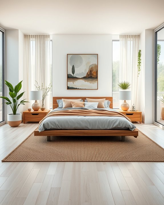 nature inspired bedroom decor