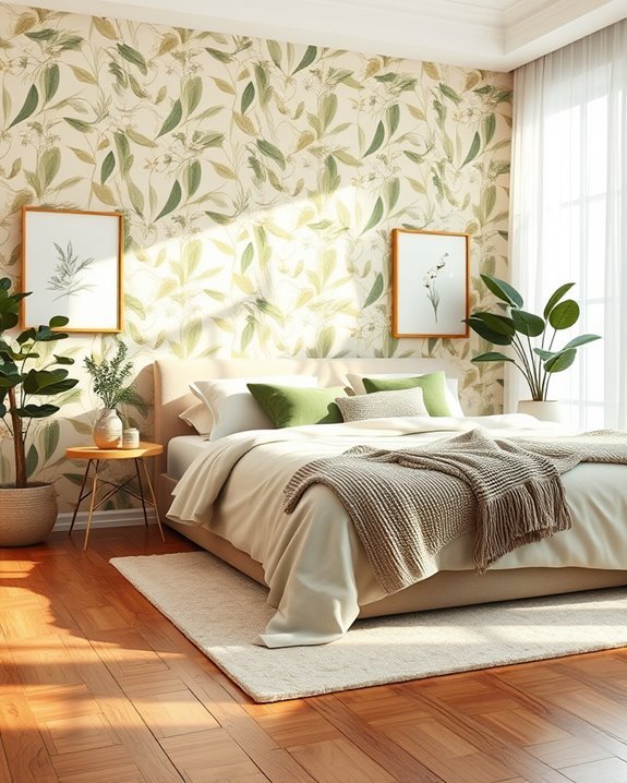 nature inspired bedroom decor