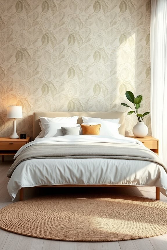 nature inspired bedroom retreat