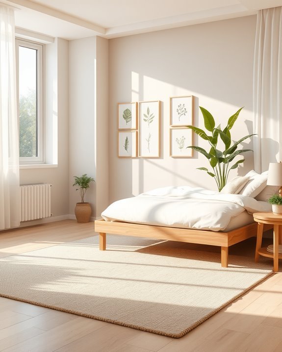 nature inspired bedroom sanctuary
