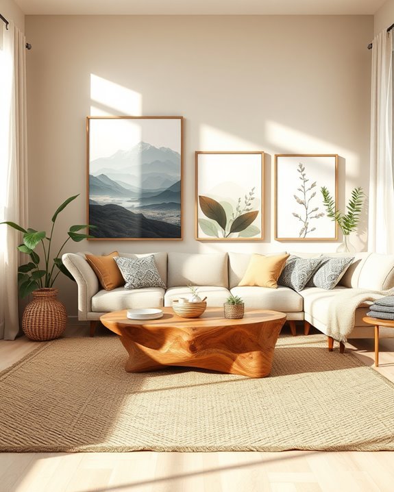 nature inspired boho decor