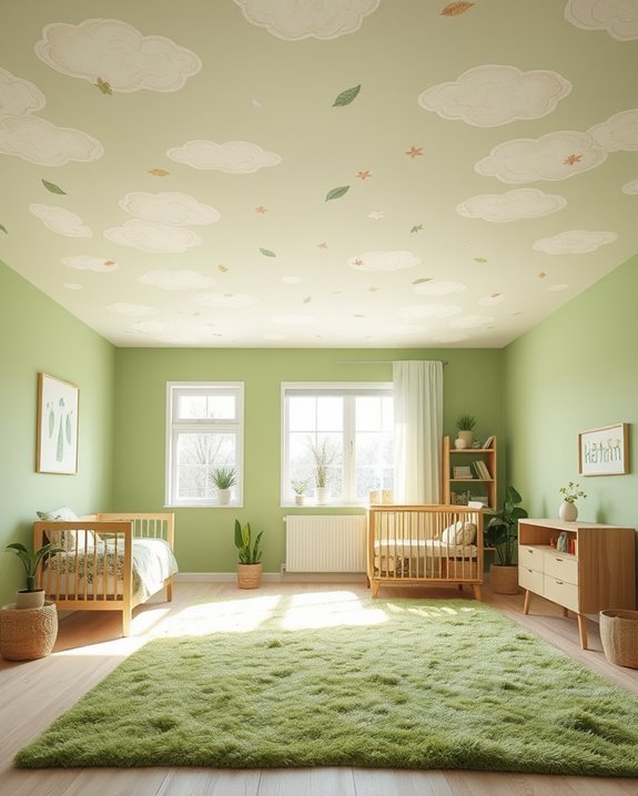 nature inspired ceiling decor