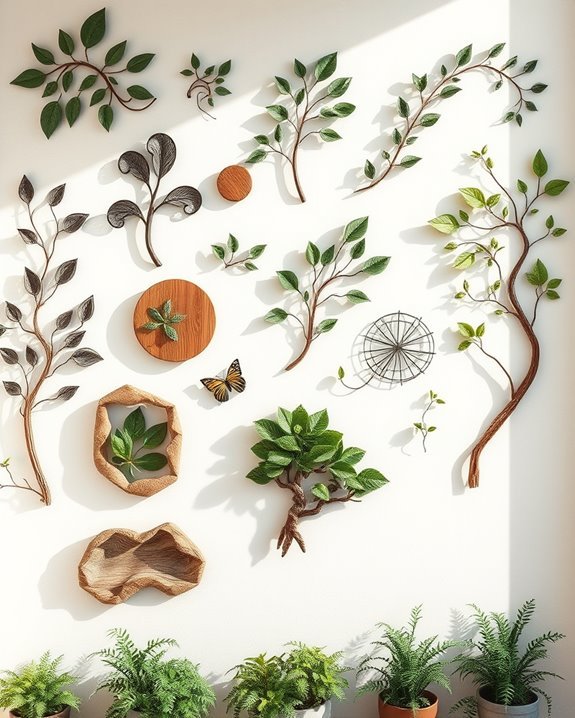 nature inspired decorative sculptures