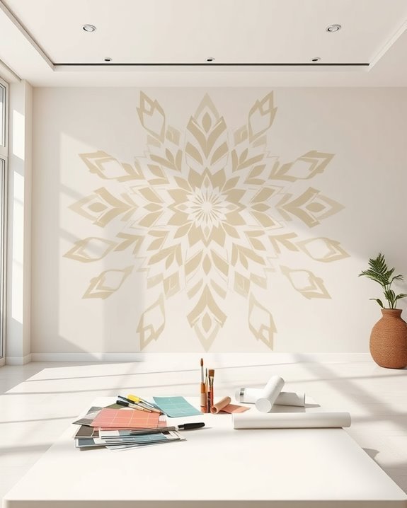 nature inspired diy wall decals
