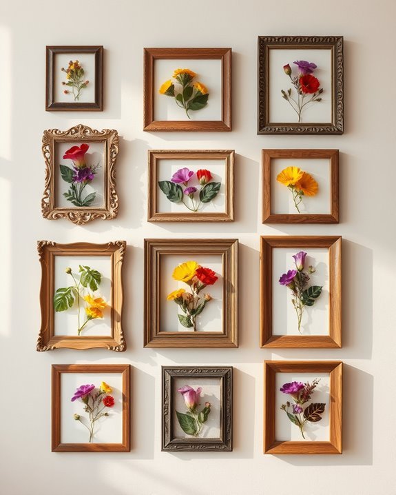 nature inspired framed wall art