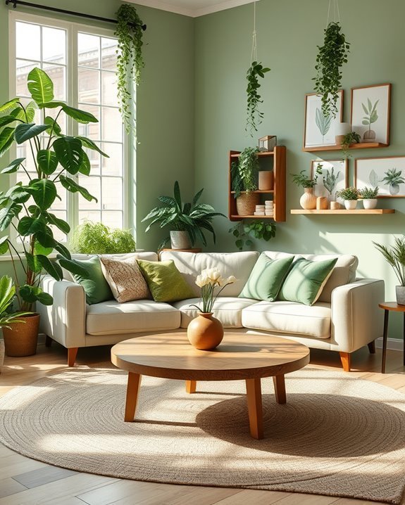 nature inspired indoor decor