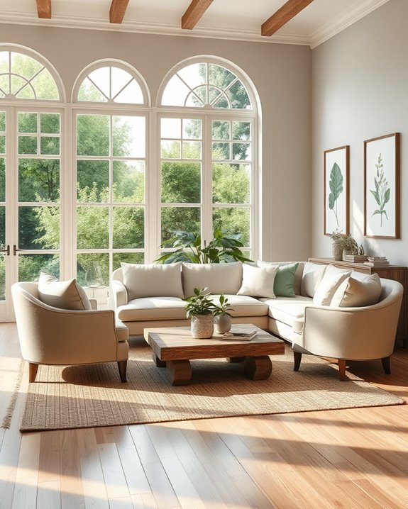 nature inspired indoor decor