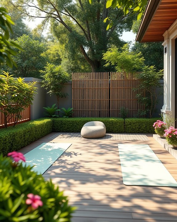 nature inspired outdoor yoga