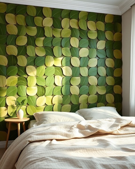 nature inspired serene bedroom tiles