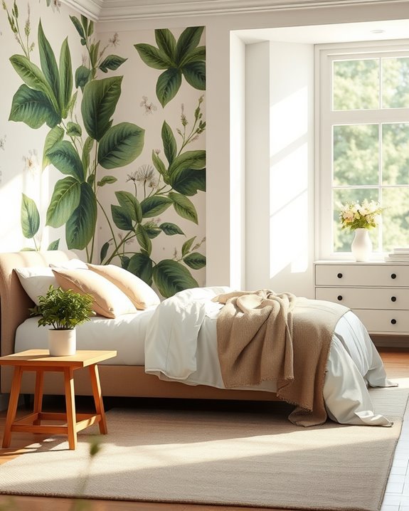nature inspired serene wall decor