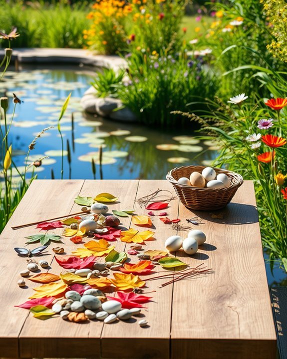 nature inspired spring art activities