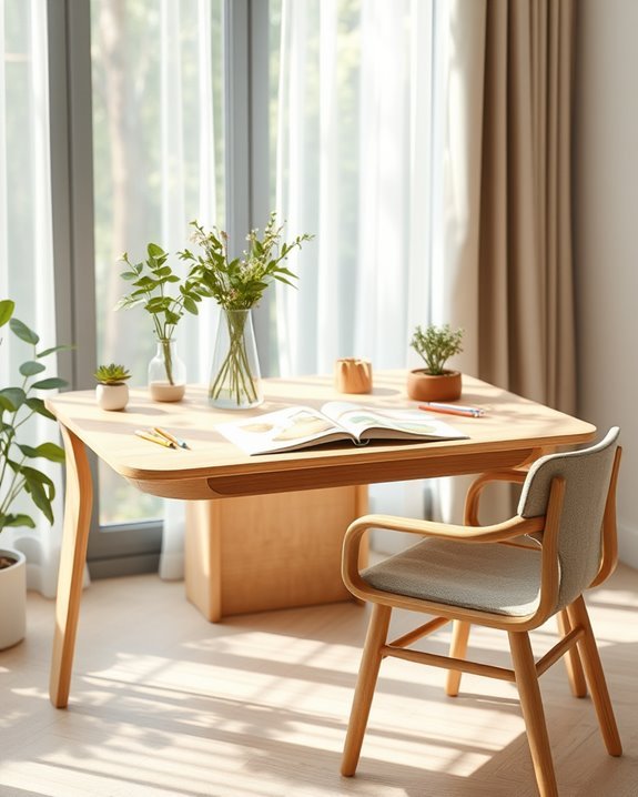 nature inspired study spaces