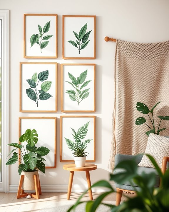 nature inspired wall decor