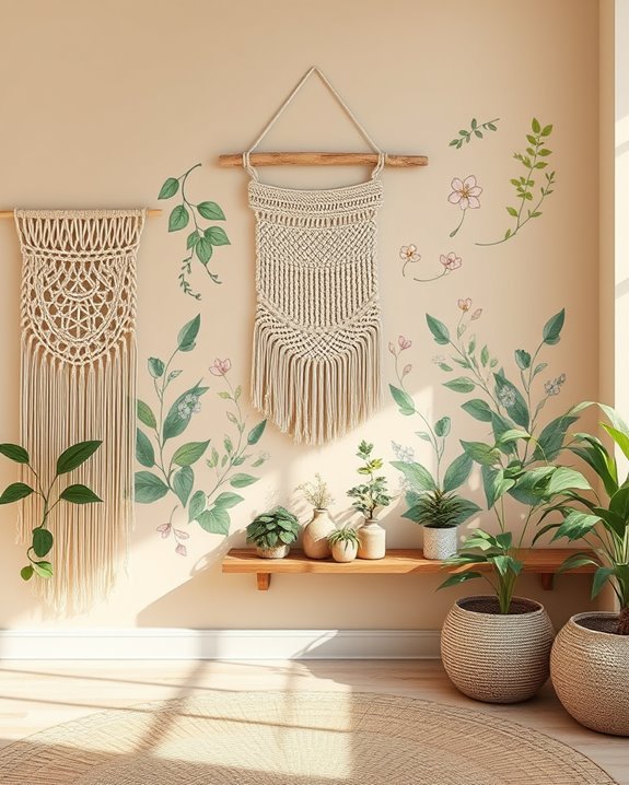 nature inspired wall decor