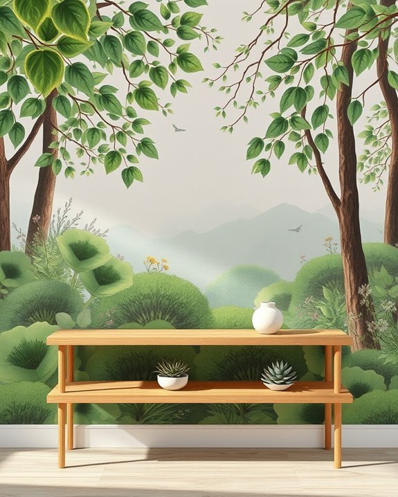 nature inspired wall decor ideas