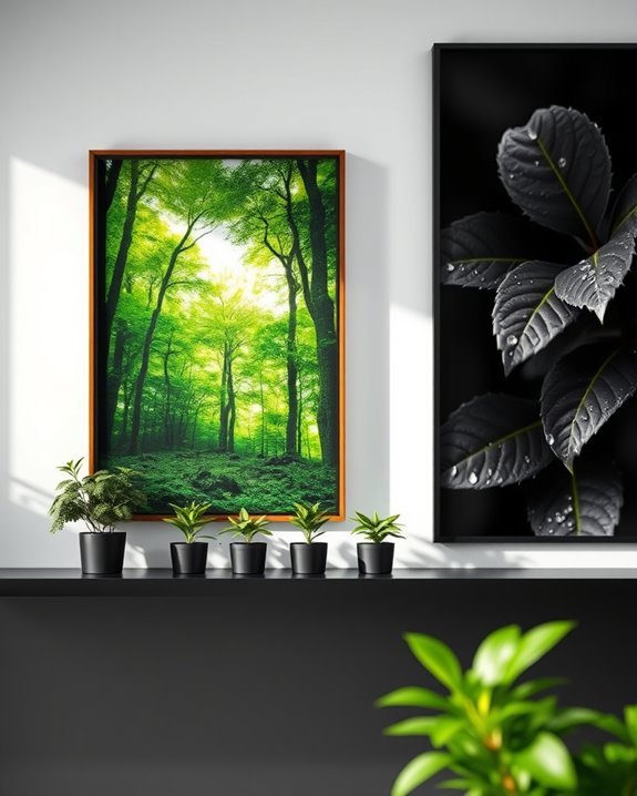 nature s black and green