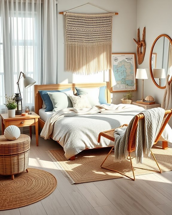 nautical boho coastal decor