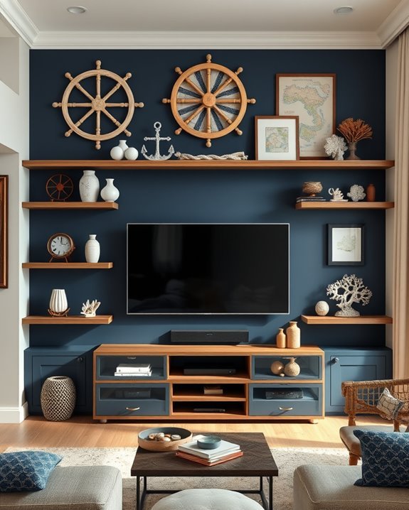 nautical coastal decor theme