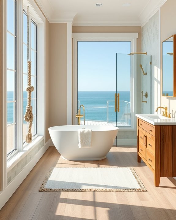 nautical knot bathroom decor