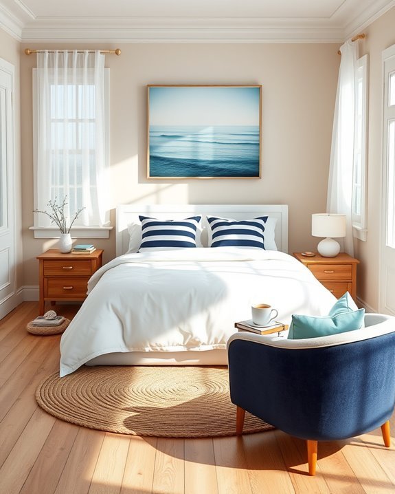 nautical stripes for ambiance