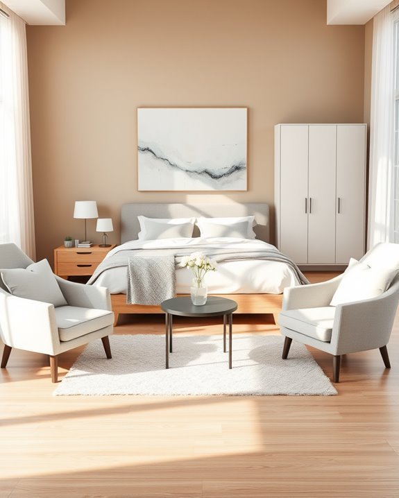 neutral tones promote tranquility