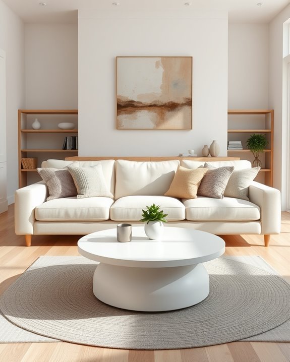 neutral tones promote tranquility