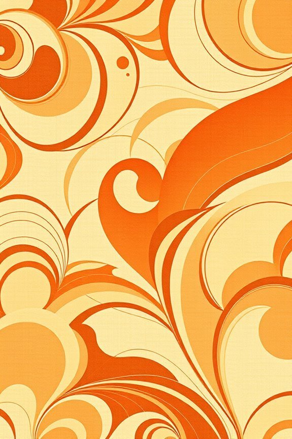 nostalgic retro color schemes