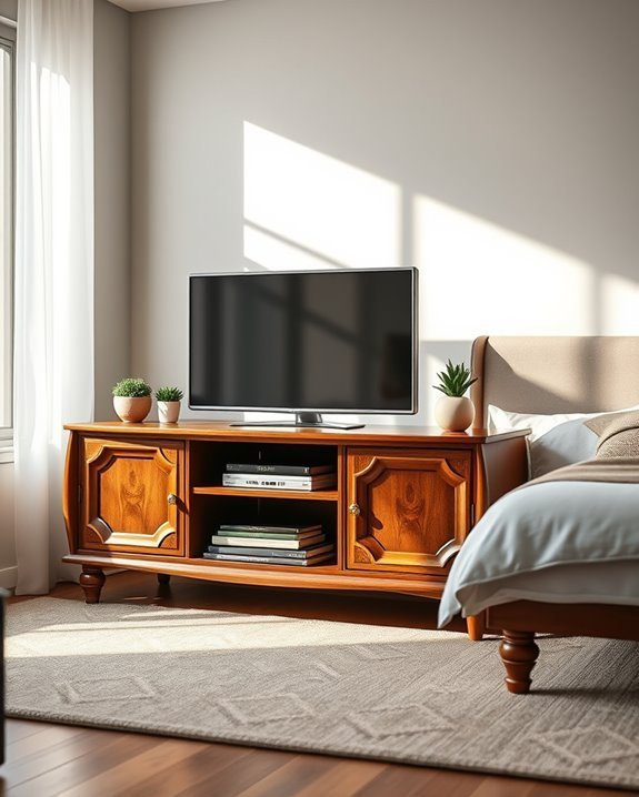 nostalgic retro tv stands