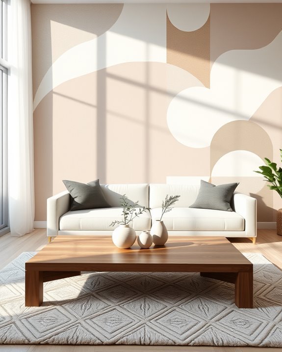 nostalgic vibrant geometric decor