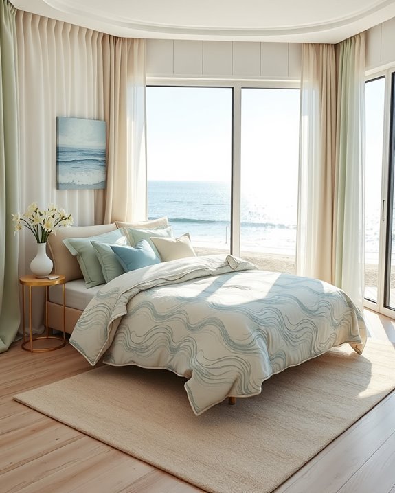 ocean inspired bedroom decor