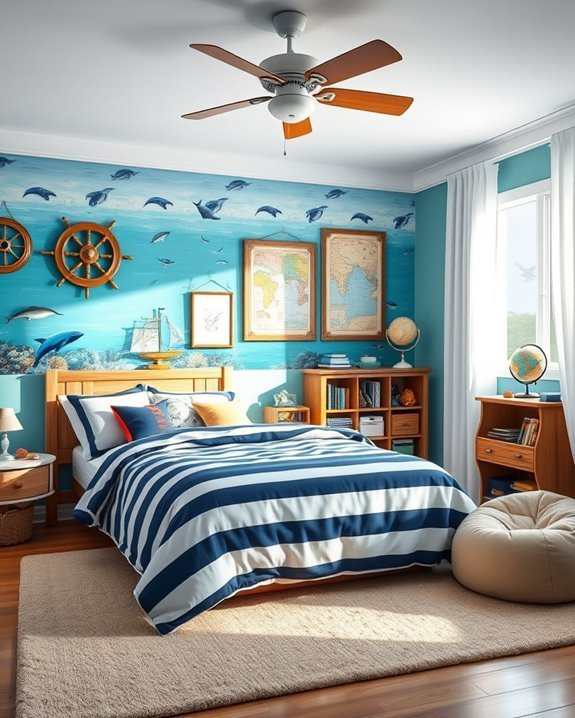 ocean themed children s room