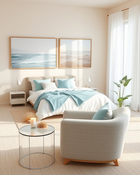 ocean themed wall art tranquility