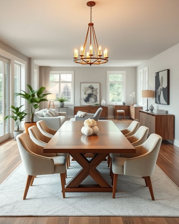 open concept dining benefits