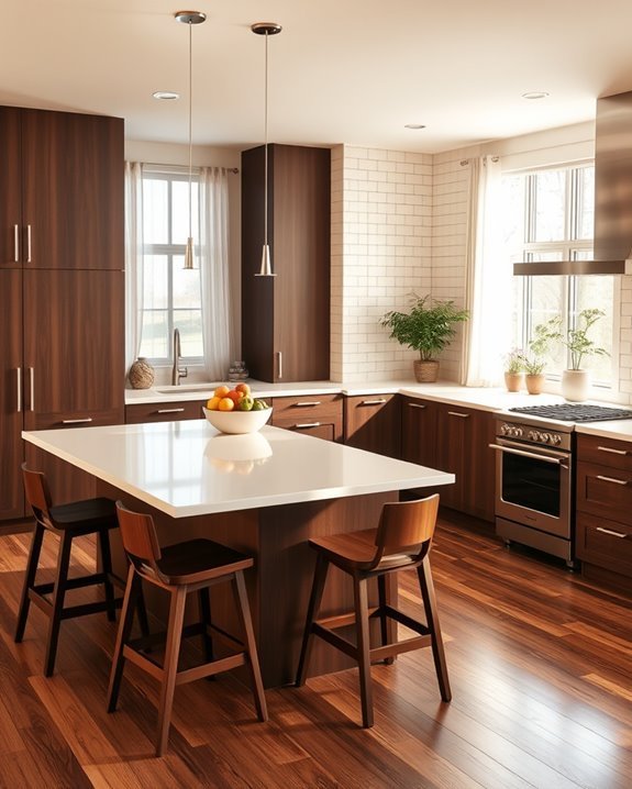 open concept kitchen design