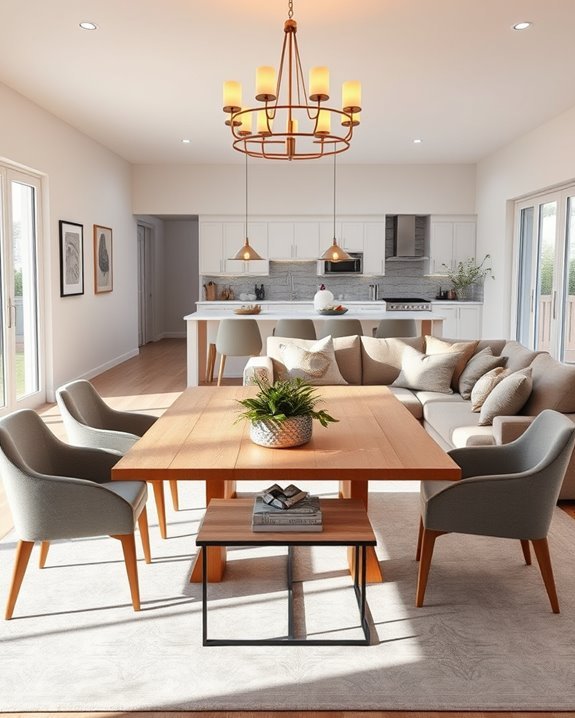 open inviting cohesive spaces